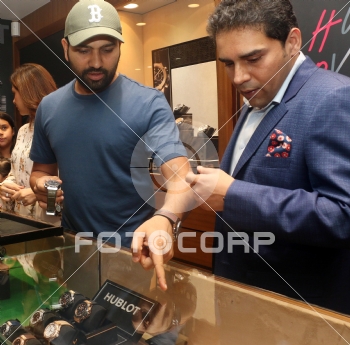 Rohit hot sale sharma hublot