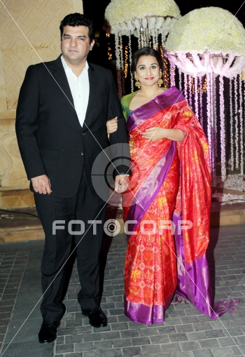 Fotocorp Siddharth Roy Kapur Vidya Balan Wedding Reception Of