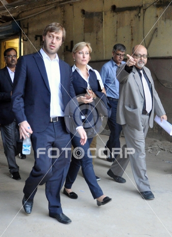 Fotocorp Javier Ceppi Marion Mayer Vorfelder Press Conference Of 2017 Fifa U 17 World Cup In Kolkata